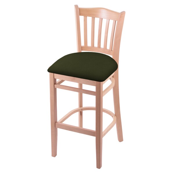 25" Counter Stool, Natural Finish, Canter Pine Seat